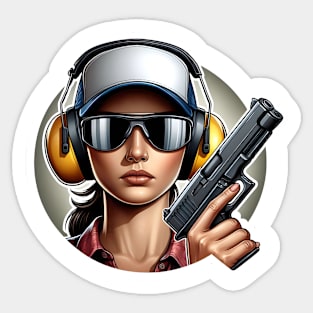 Tactical Girl Sticker